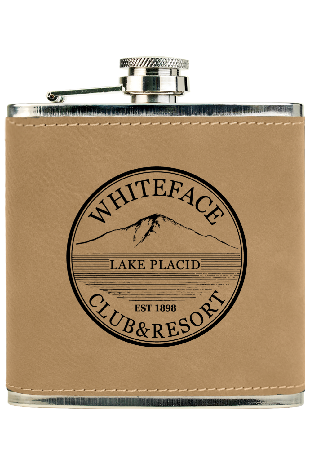 Leatherette Stainless Steel Flask