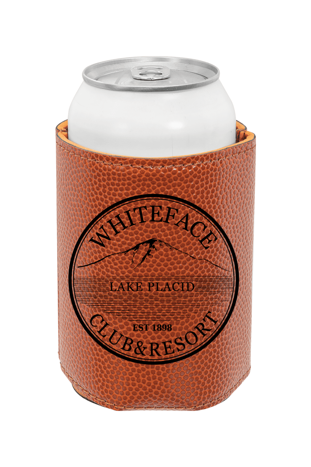 3 3/4" Laserable Leatherette Beverage Holder