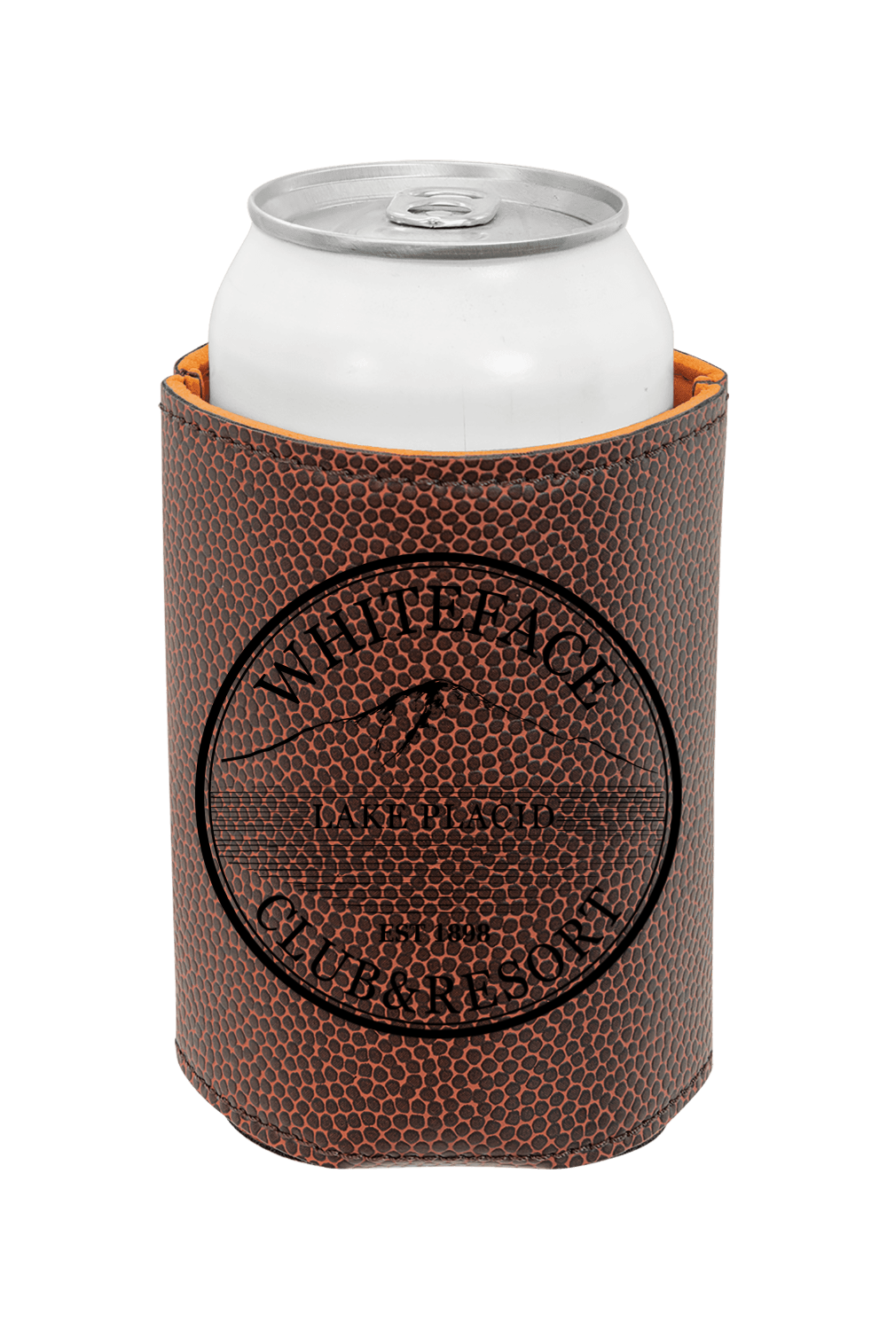 3 3/4" Laserable Leatherette Beverage Holder