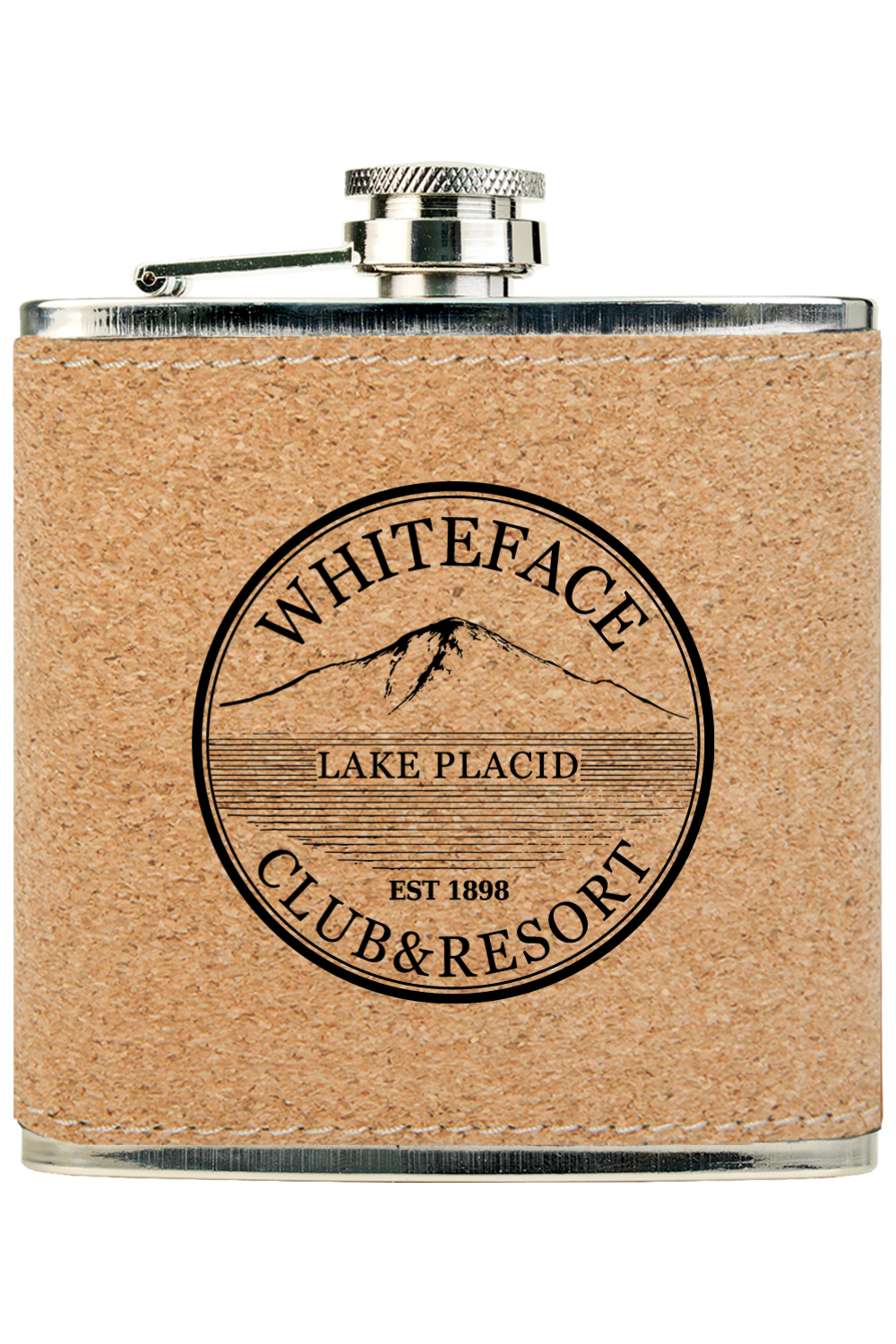 Leatherette Stainless Steel Flask