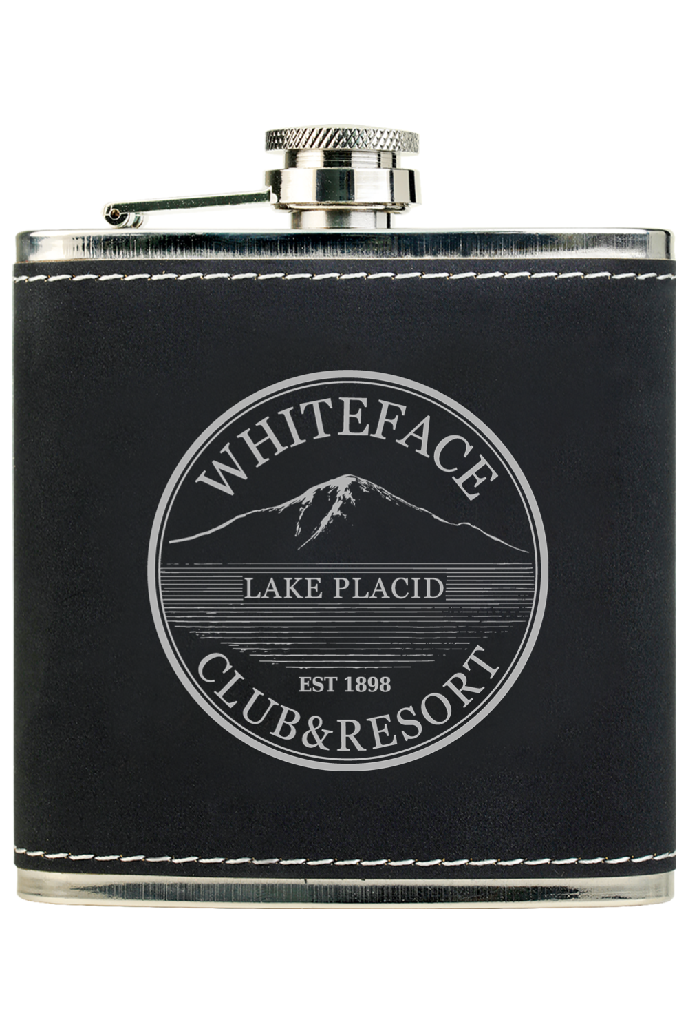 Leatherette Stainless Steel Flask