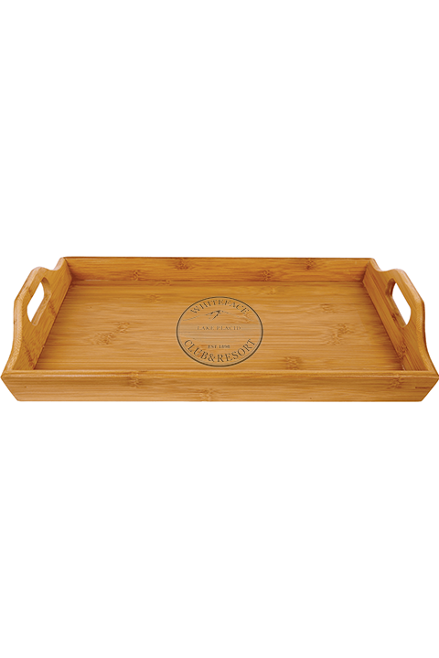 16 1/2" x 9 3/4" Bamboo Serving Tray